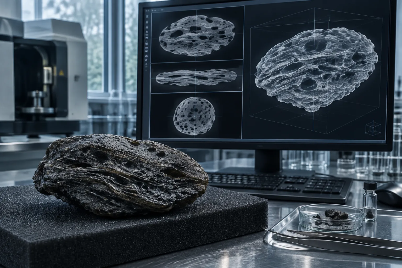 Decoding Muong Nong: What Micro-CT Scans Reveal Inside Layered Tektites